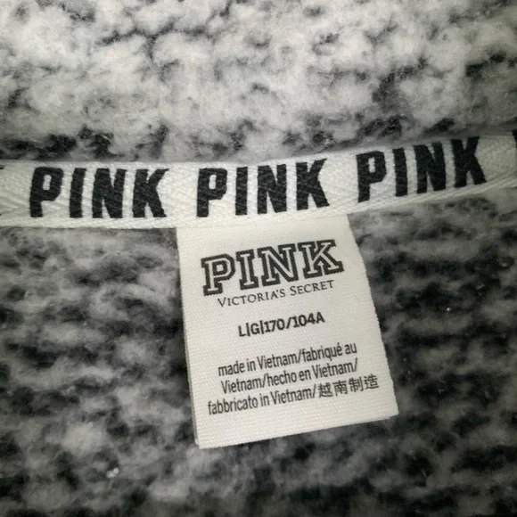 2 PINK Sherpa crewneck halfzips - Picture 8 of 8
